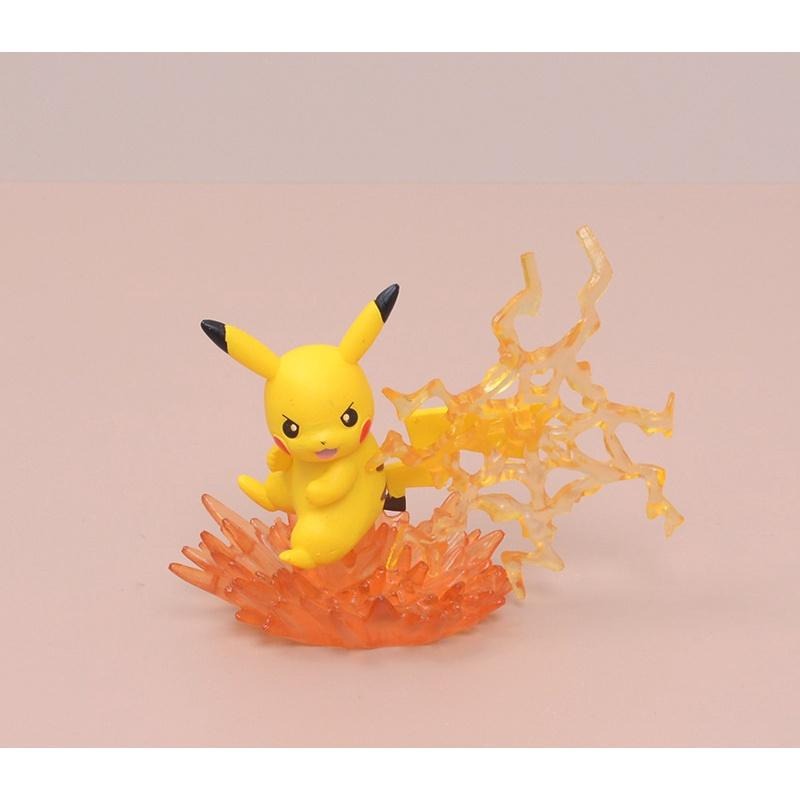 【多米諾】精靈 寶可夢 口袋怪獸 神奇寶貝 鳳凰 露奇亞 皮卡丘 火球鼠 模型 玩具 公仔 雕像 蛋糕 烘培 特效組合-細節圖2