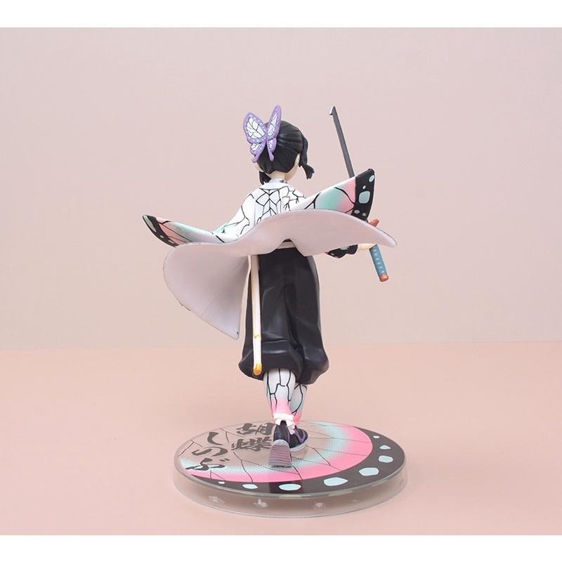 【多米諾】鬼滅之刃 柱 蝴蝶忍 蝴蝶屋 蟲柱 模型 玩具 公仔 雕像 場景 炭治郎 我妻善逸 豬頭-細節圖3