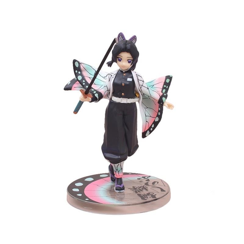 【多米諾】鬼滅之刃 柱 蝴蝶忍 蝴蝶屋 蟲柱 模型 玩具 公仔 雕像 場景 炭治郎 我妻善逸 豬頭-細節圖4