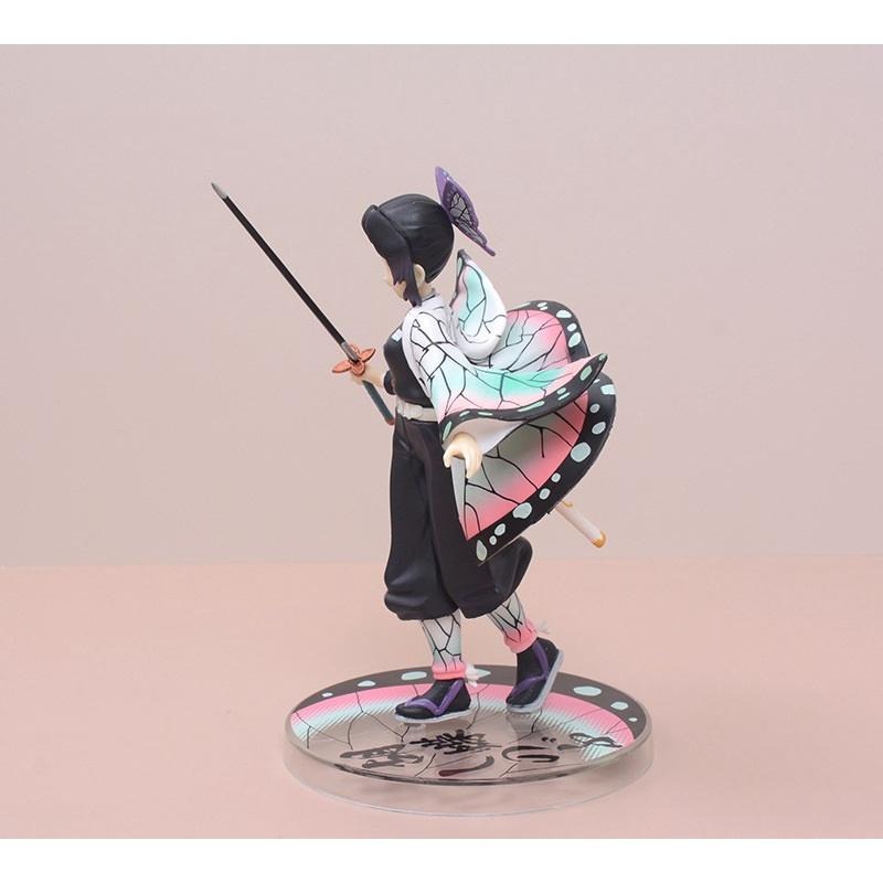 【多米諾】鬼滅之刃 柱 蝴蝶忍 蝴蝶屋 蟲柱 模型 玩具 公仔 雕像 場景 炭治郎 我妻善逸 豬頭-細節圖5