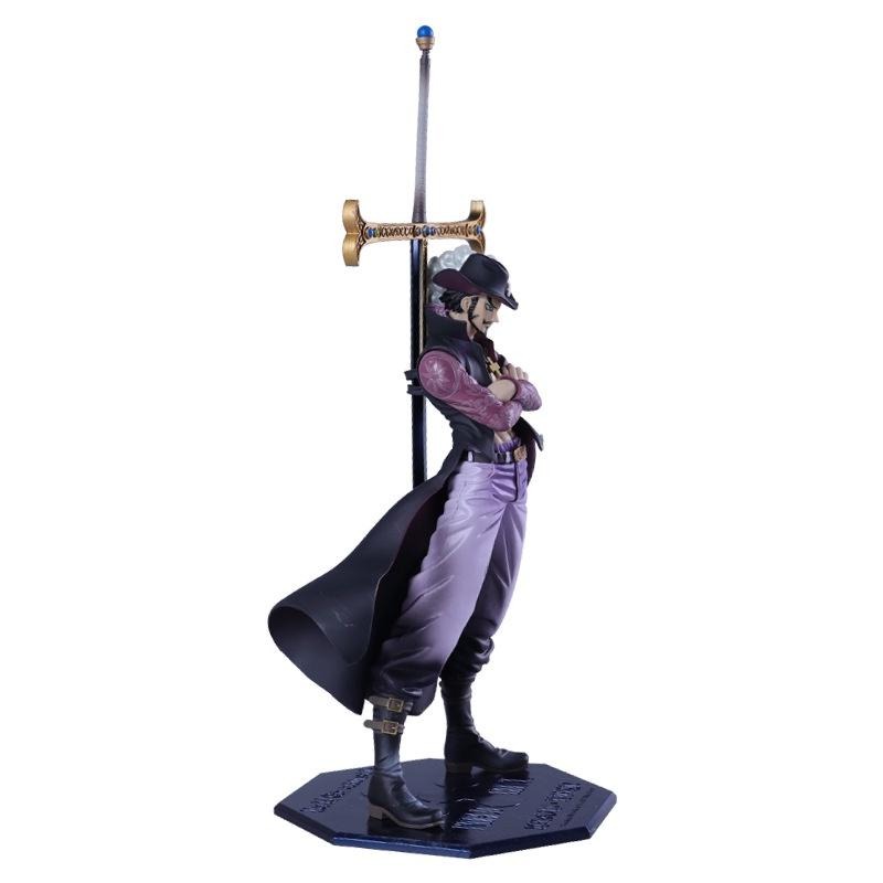 【多米諾】航海王海賊王 POP 鷹眼 站姿26cm 最強劍豪 七武海 索隆 三刀流 霸氣 公仔玩具 模型 收藏-細節圖3