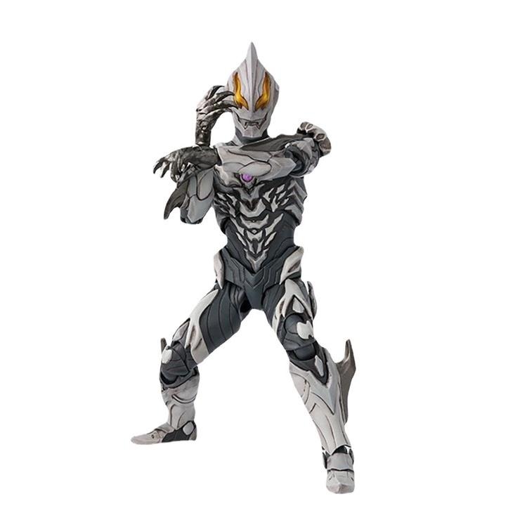 【多米諾】shf可動模型玩具 奧特曼 邪惡貝利亞 反派 鹹蛋超人 賽羅 模型 玩具 周邊 公仔-細節圖4