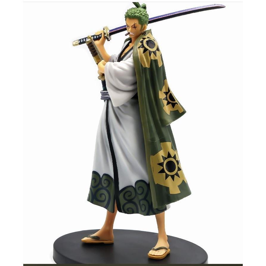 【多米諾】航海王魯夫鬼島四皇凱多大媽海賊王DXF和之國篇和服索隆三刀流索隆十郎手辦模型 羅 紅心海賊團草帽-細節圖2