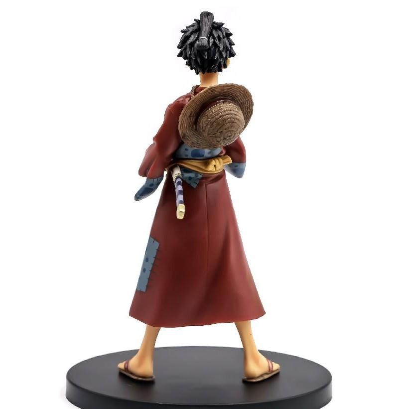 【多米諾】航海王魯夫鬼島四皇凱多大媽海賊王DXF和之國篇和服索隆三刀流索隆十郎手辦模型 羅 紅心海賊團草帽-細節圖4