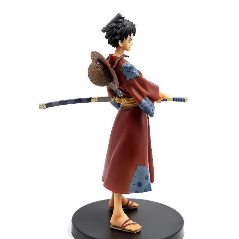 【多米諾】航海王魯夫鬼島四皇凱多大媽海賊王DXF和之國篇和服索隆三刀流索隆十郎手辦模型 羅 紅心海賊團草帽-細節圖7