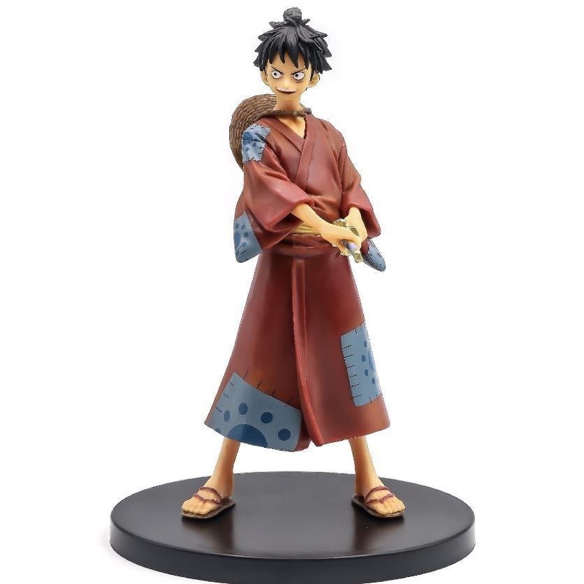 【多米諾】航海王魯夫鬼島四皇凱多大媽海賊王DXF和之國篇和服索隆三刀流索隆十郎手辦模型 羅 紅心海賊團草帽-細節圖8