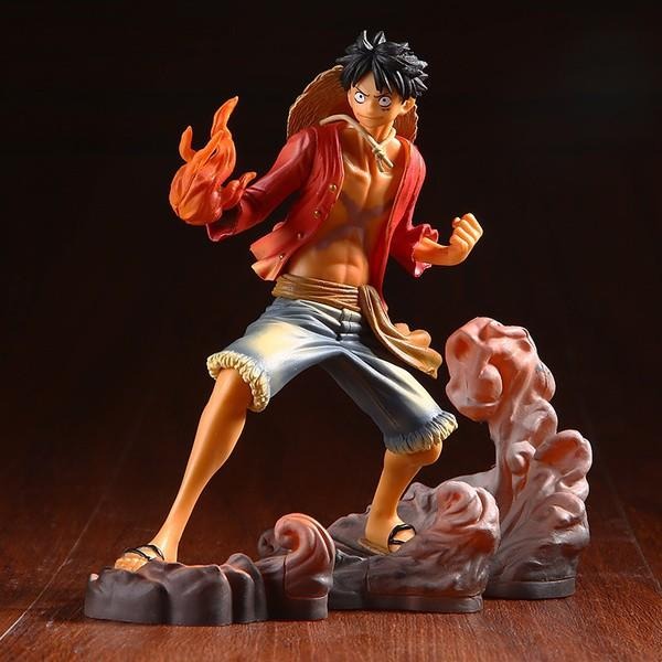 【多米諾】火焰三兄弟航海王海賊王 炎之三兄弟 魯夫 路飛艾 薩波燒燒果實橡膠果實革命軍參謀長 一套3款-細節圖4