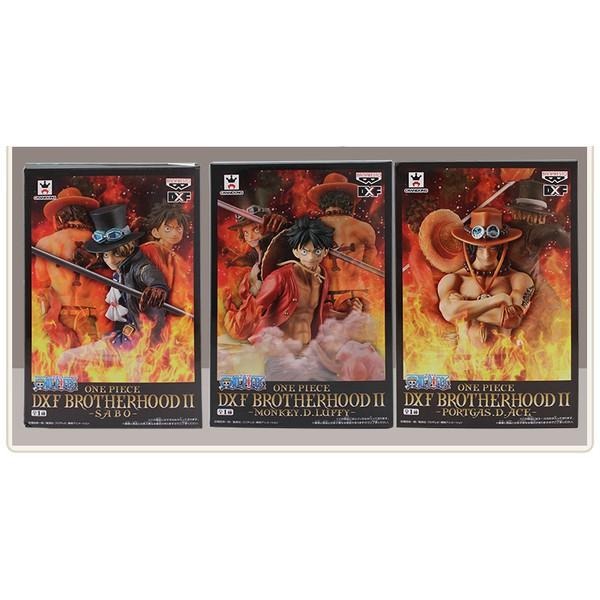 【多米諾】火焰三兄弟航海王海賊王 炎之三兄弟 魯夫 路飛艾 薩波燒燒果實橡膠果實革命軍參謀長 一套3款-細節圖5