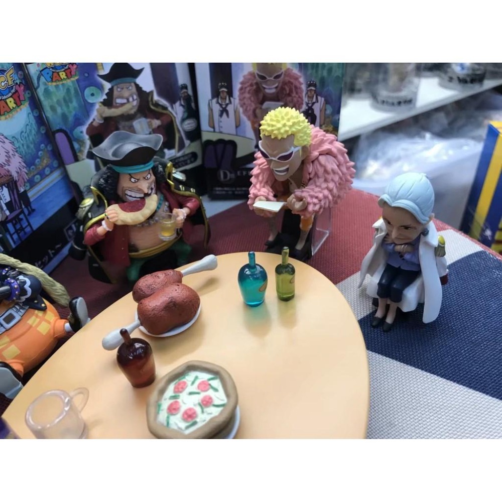 【多米諾】航海王 一番賞 WCF 王下七武海 圓桌 召集會議 鶴 海軍中將 頂上決戰 四皇 魯夫索隆-細節圖5