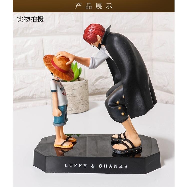【多米諾】航海王 海賊王 魯夫 童年 香客斯 紅髮 四皇 傑克 東海 公仔 模型 玩具 雕像 草帽 場景-細節圖4