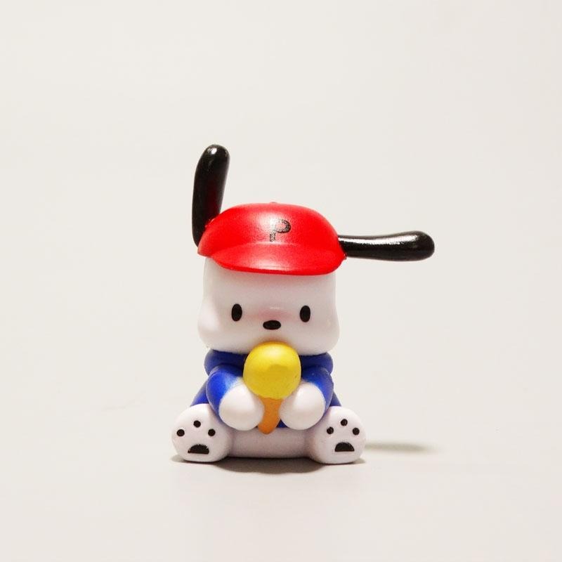 【多米諾】Q版 可愛 布丁狗 帕洽狗 小狗 運動 棒球 造型 蛋糕 烘培 禮品 三麗鷗 模型 玩具 公仔-細節圖2