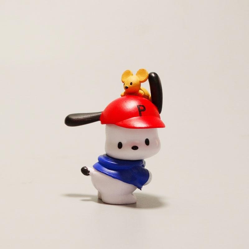 【多米諾】Q版 可愛 布丁狗 帕洽狗 小狗 運動 棒球 造型 蛋糕 烘培 禮品 三麗鷗 模型 玩具 公仔-細節圖4