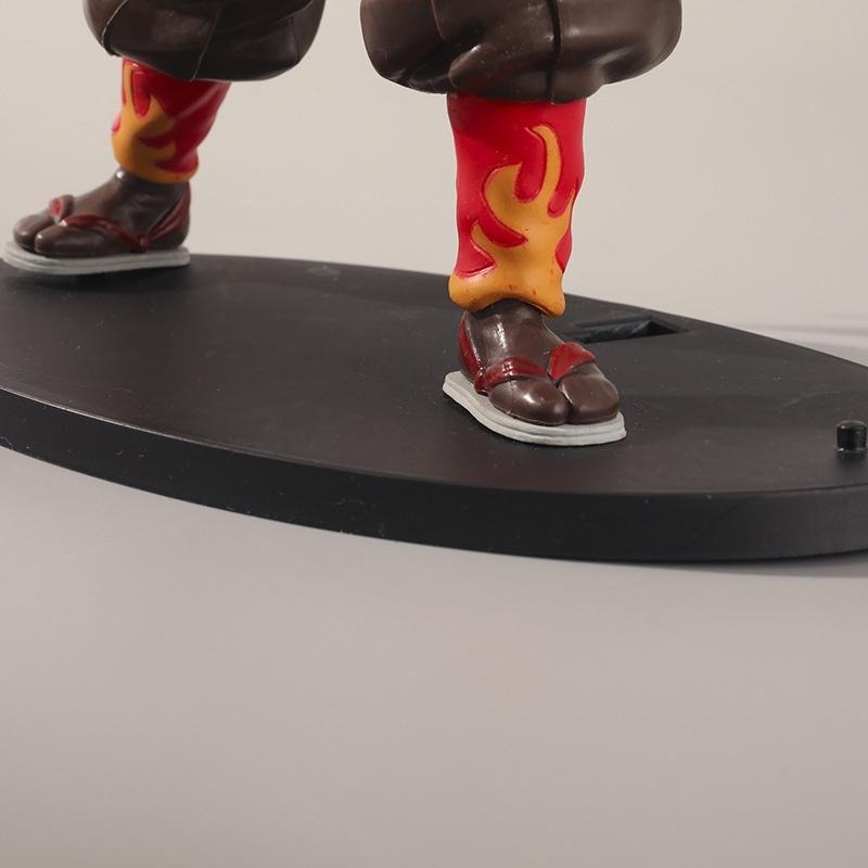 【多米諾】鬼滅之刃 炎柱 煉獄杏壽郎 大哥 無限列車 蟻窩坐  炎之呼吸 炭志郎 公仔玩具模型人偶 大哥沒有輸-細節圖2