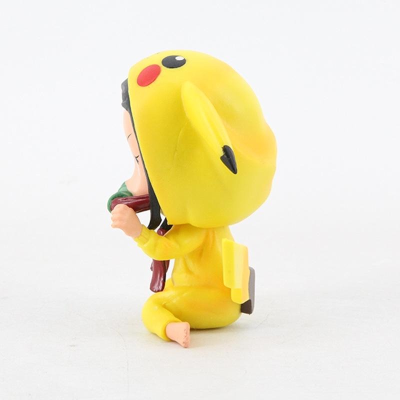 【多米諾】鬼滅之刃 皮卡丘 寶可夢 禰豆子 竈門 炭志郎 Q版 可愛 雕像 造型 模型 玩具 公仔-細節圖2