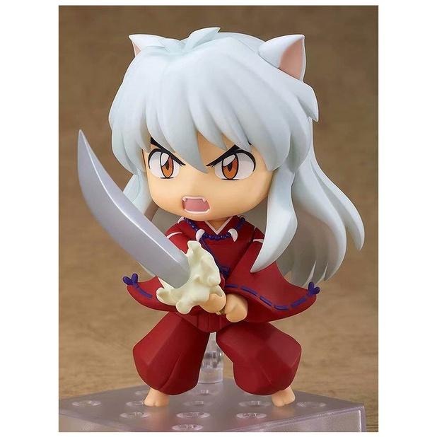 【多米諾】Q版 粘土人 1300# 犬夜叉 可換 可動手辦 模型 公仔 擺件-細節圖5