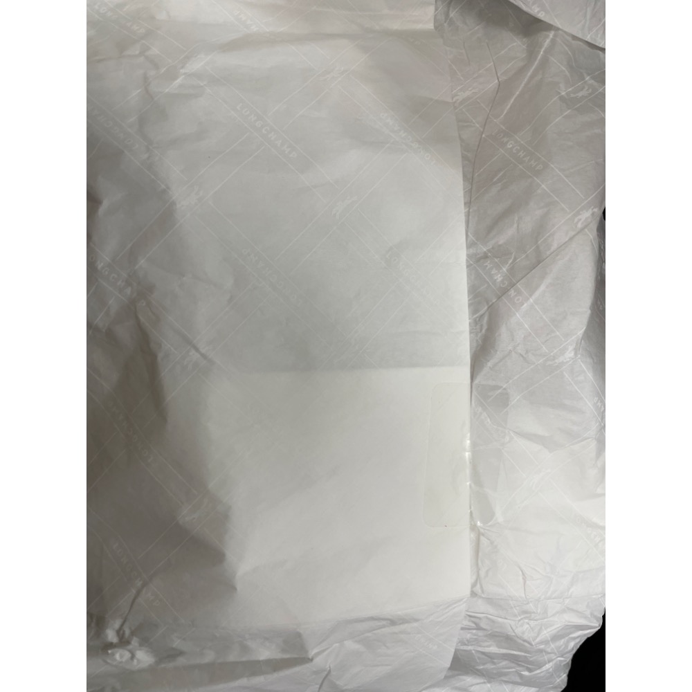 全新 絕版 法國製 longchamp 小羊皮 紅色 s 號 折疊包-細節圖4