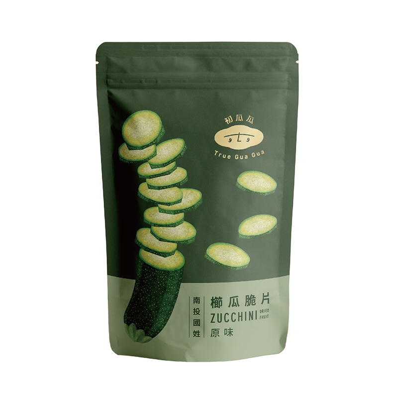 【初瓜瓜】櫛瓜脆片 原味/椒鹽/韓式海苔/醬辣(60g±3%/包)蔬菜餅乾 櫛瓜餅乾 trueguagua 新鮮櫛瓜-規格圖11
