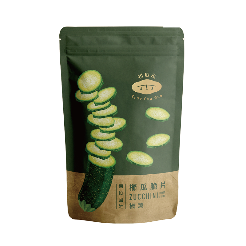 【初瓜瓜】櫛瓜脆片 原味/椒鹽/韓式海苔/醬辣(60g±3%/包)蔬菜餅乾 櫛瓜餅乾 trueguagua 新鮮櫛瓜-規格圖11