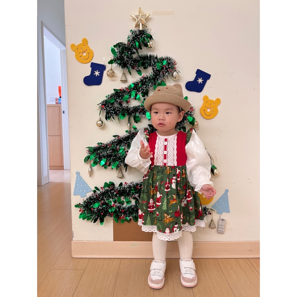 「二手」Ricrac&Ruffles/RR聖誕🎄洋裝-細節圖2