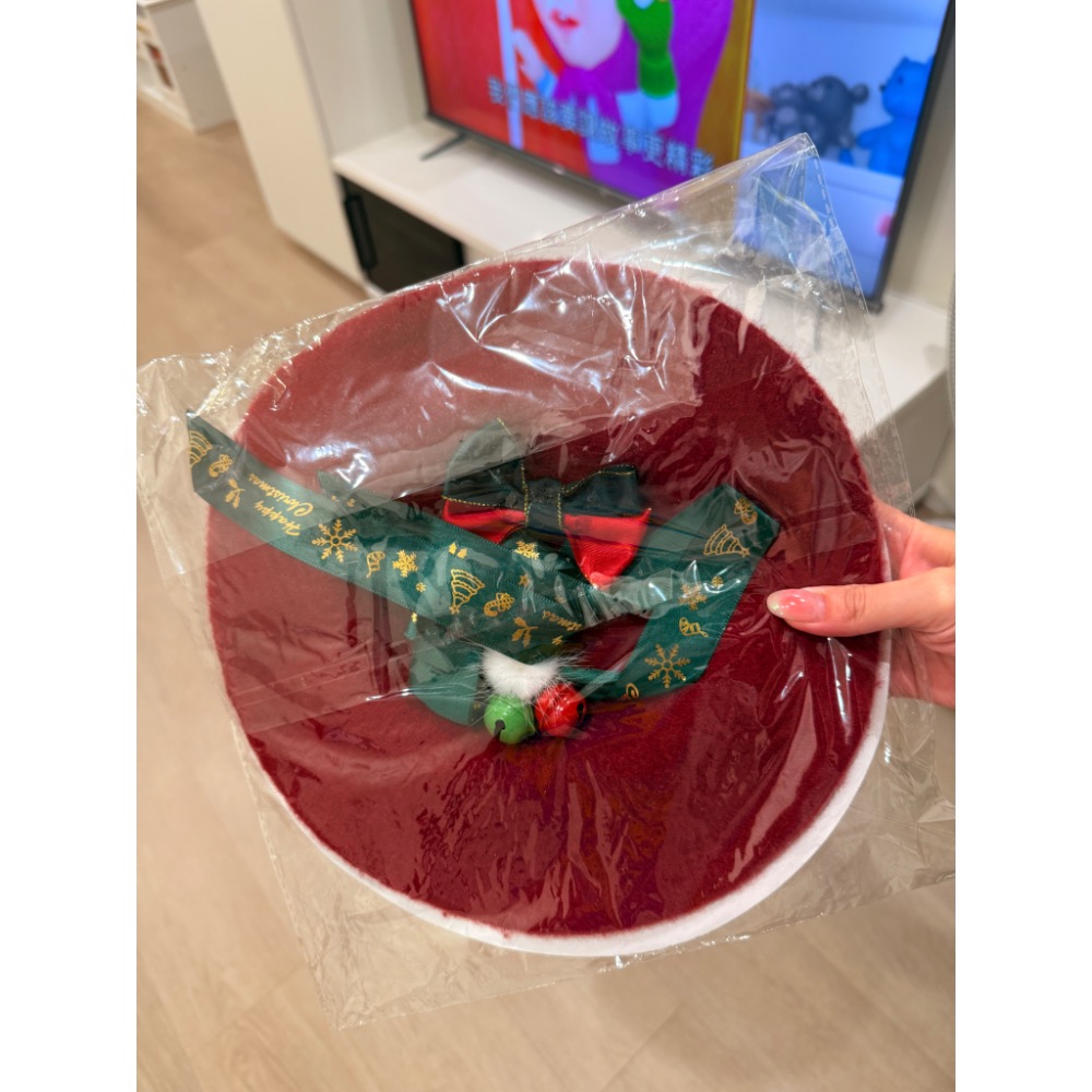 「二手」聖誕洋裝100CM-細節圖3