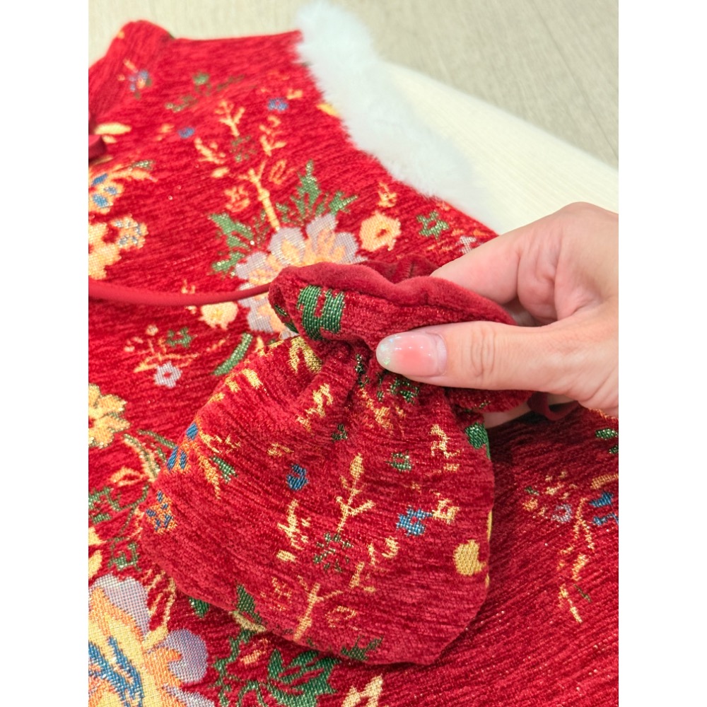 「二手」🧨兩件式過年戰袍100CM-細節圖2