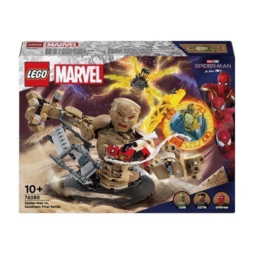 LEGO 76280 Marvel 漫威 蜘蛛人 vs. 沙人：終局之戰