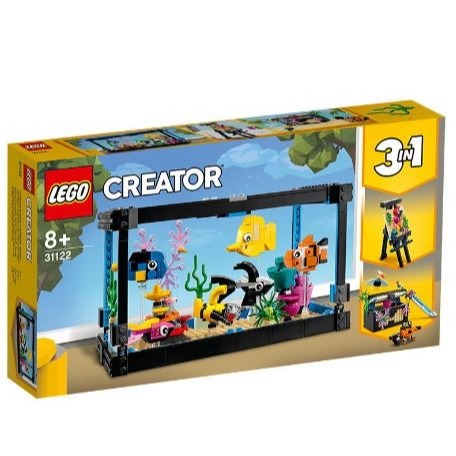 二手已拆 LEGO 31122 Creator-魚缸