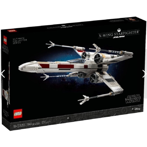 全新 樂高 LEGO 75355 Star wars 星際大戰 X翼星際戰鬥機 X-Wing