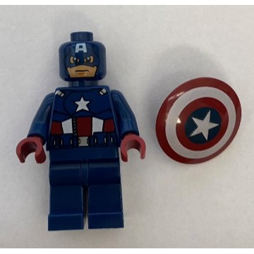 LEGO 6865 樂高 超級英雄人偶 復仇者聯盟 sh014 美國隊長 2012年