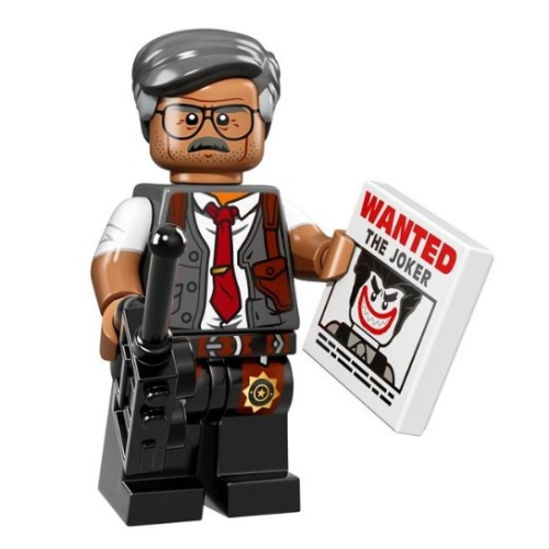 LEGO 71017 樂高蝙蝠俠電影人偶 7號 高登 警察 局長