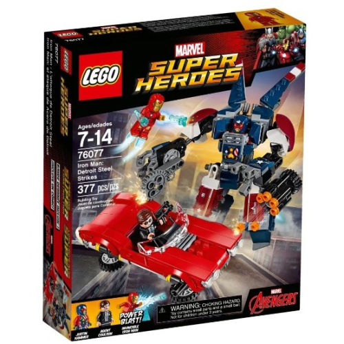 LEGO 76077 超級英雄系列 鋼鐵人 底特律鋼鐵攻擊