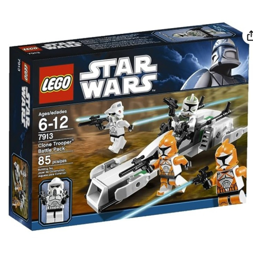 LEGO 樂高 星際大戰 Clone Trooper 戰鬥包 7913