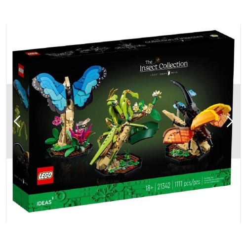 全新現貨 LEGO 21342 「昆蟲收藏」樂高Ideas系列