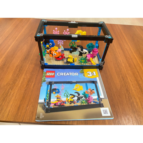 二手良品 LEGO 31122 Creator-魚缸