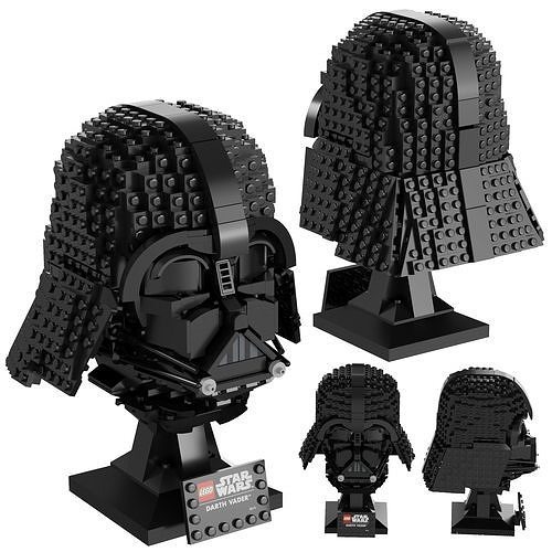 二手良品 Lego 75304 星戰 Star Wars 黑武士 頭盔