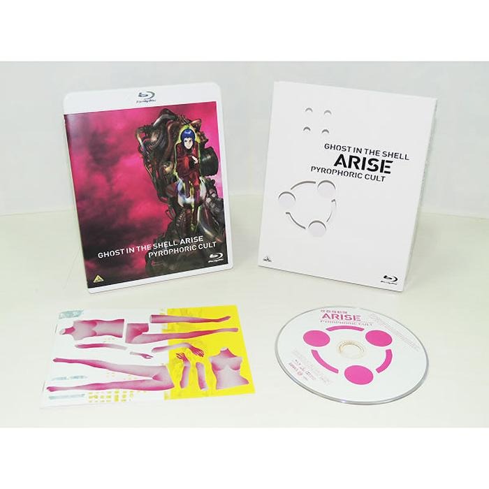 攻殼機動隊ARISE PYROPHORIC CULT 日本航空版藍光 近全新