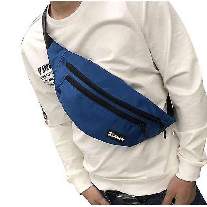 君樂途 JUNLETU 戶外健行胸包 跑步大號腰包 手機包-細節圖2