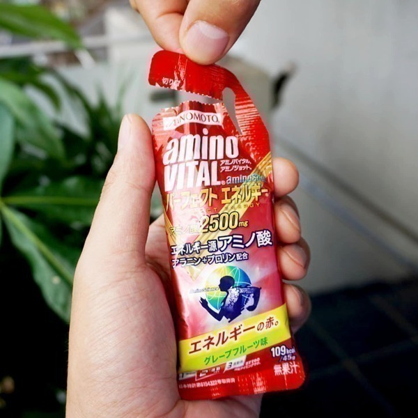 [千兒代購] 日本味之素 AminoVITAL 胺基酸能量飲 amino shot馬拉松山道上快速補給 耐力型能量補給-細節圖2