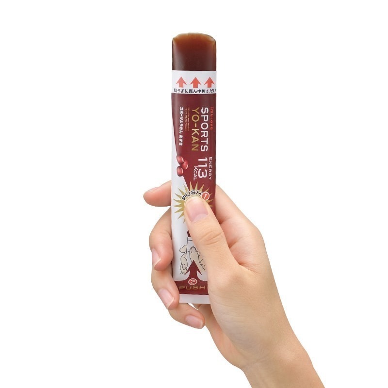 [千兒代購]  日本 井村屋運動羊羹 紅豆羊羹 咖啡羊羹 登山 馬拉松路跑 健行 運動能量補給 能量棒-細節圖2