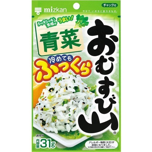 [千兒代購]日本 MIZKAN 飯糰家族 拌飯料 飯糰香鬆 芝麻昆布 青菜 鮭魚海苔 鱈魚子-細節圖3