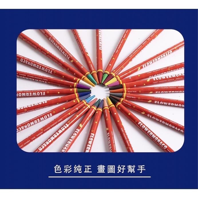 活動優惠價 英國Flowermonaco無木環保彩鉛筆 (鉛筆/彩鉛筆/色鉛筆/環保鉛筆/免削筆/美術畫筆)-細節圖8