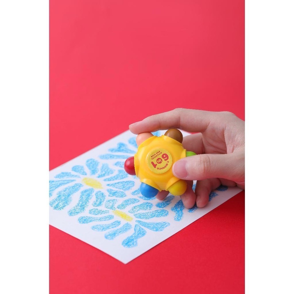 熱銷商品優惠價 英國正版 Flower monaco  口袋蠟筆套組(高效清潔/蠟筆/方便攜帶/可擦拭蠟筆/多色)-細節圖6