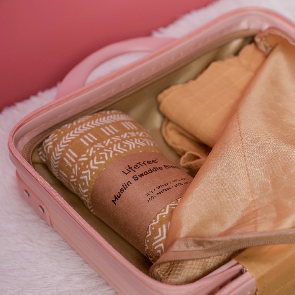 熱銷商品活動優惠 粉紅迷你手提行李箱（含絲巾）(手提行李/旅行箱/手提箱)-細節圖6