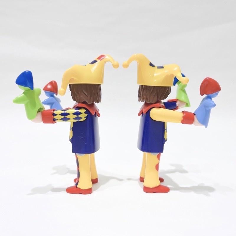 2020 Playmobil 人偶包17代 70242 玩偶小丑 菱格紋 小丑帽 手掌玩偶-細節圖2