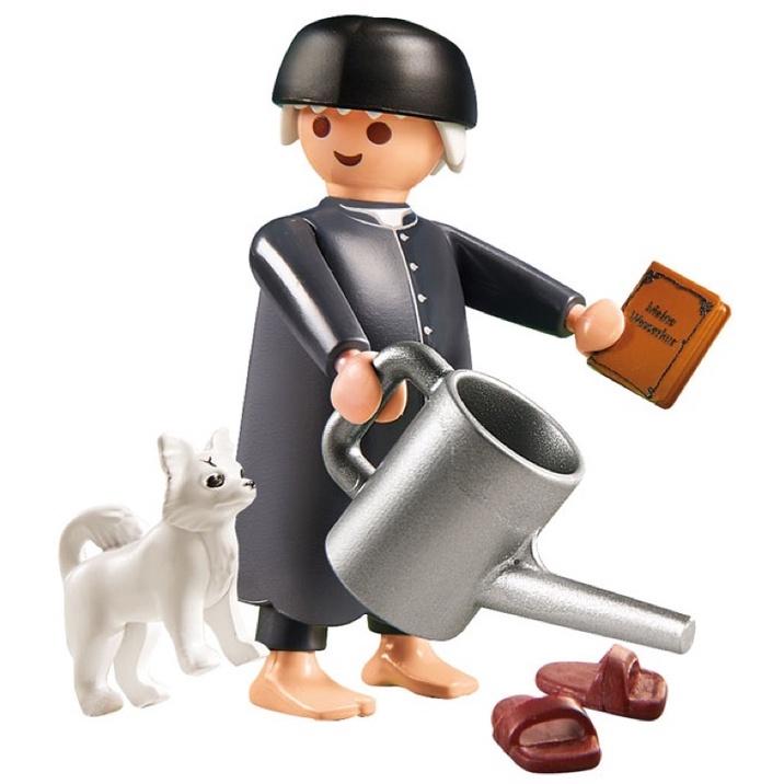 2021 Playmobil 70680-Sebastian Kneipp 塞巴斯蒂安·克奈普 水療之父 狐狸犬-細節圖2