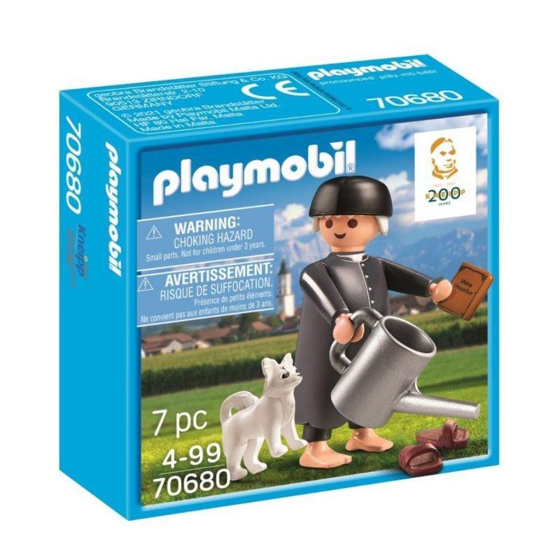 2021 Playmobil 70680-Sebastian Kneipp 塞巴斯蒂安·克奈普 水療之父 狐狸犬-細節圖3