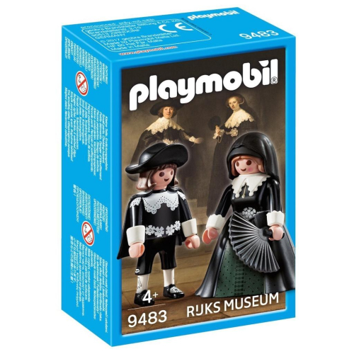 2018 Playmobil 9483-Marten & Oopjen Soolmans 荷蘭博物館聯名款