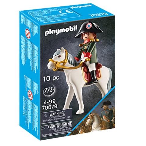 2021 Playmobil 70679-Napoleon 拿破侖(展覽限定) 白馬 綠色軍裝-細節圖3