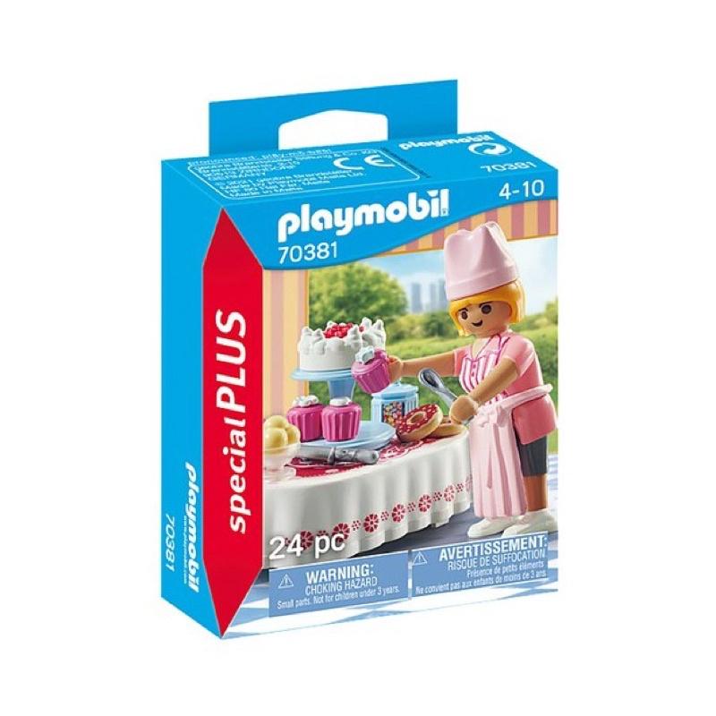 2021 Playmobil 70381-Candy Bar 糖果吧 杯子蛋糕 甜甜圈 冰淇淋 生日蛋糕 雙層甜點架-細節圖3
