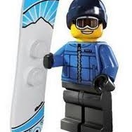 ［點子樂高］Lego 8805 滑雪男孩，高雄可面交
